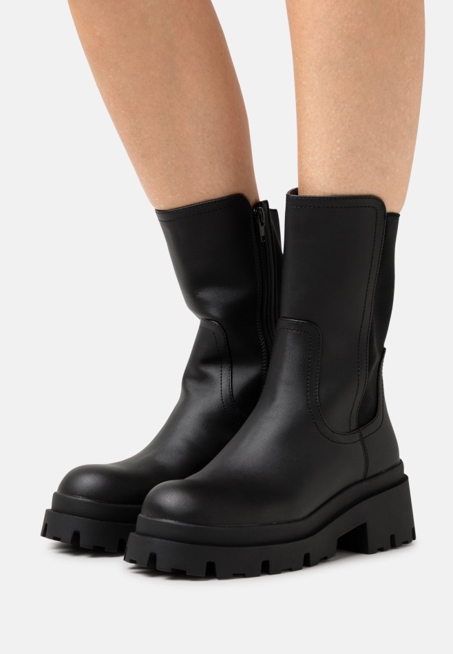 Bottes Plateformes Noires Gabor | Exclusif